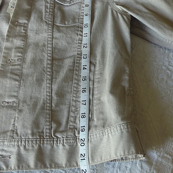 NWT Talbots Denim Jacket - Picture 6 of 7